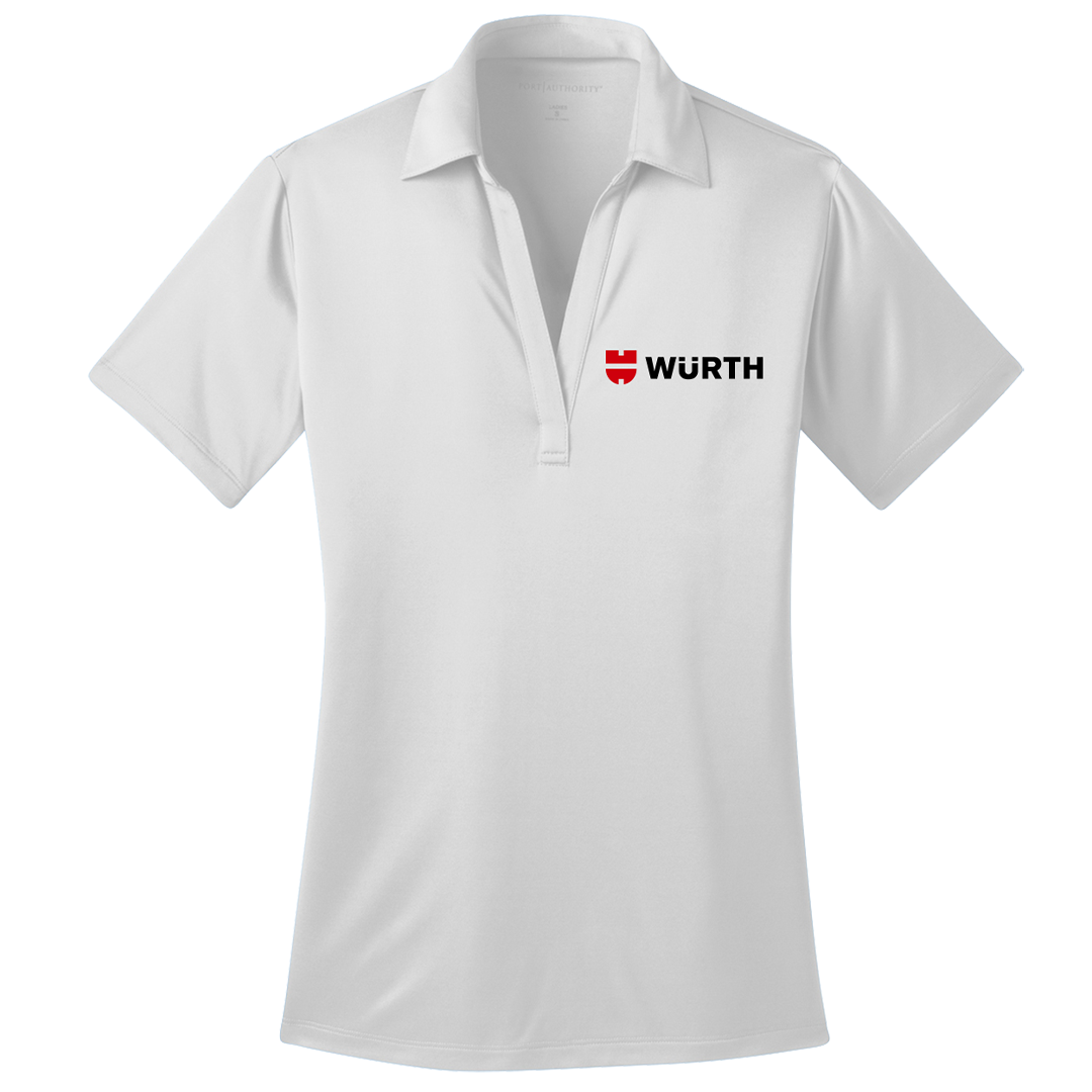 Wurth Logo Ladies Polo L540 - White