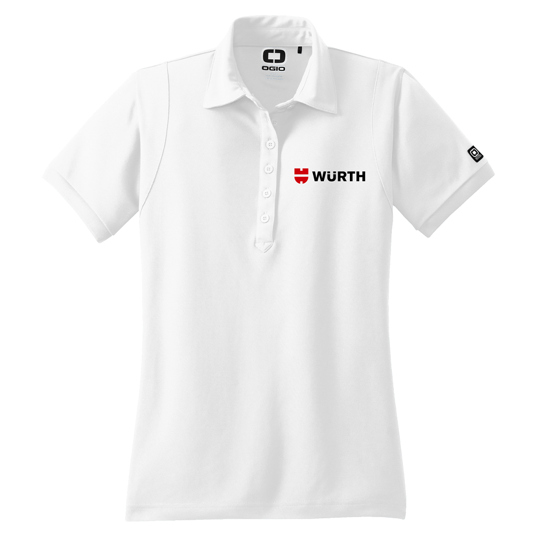 Wurth Logo Ladies Polo LOG101 - Bright White