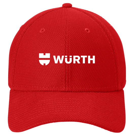 Wurth Logo Hat NE1121 - Scarlet