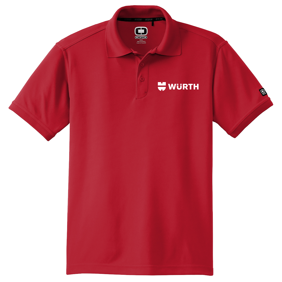 Wurth Logo Polo OG101 - Signal Red